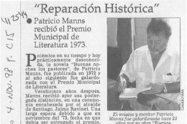 "Reparación historica"  [artículo]