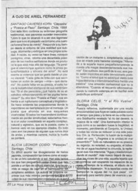 A ojo de Ariel Fernández  [artículo] Ariel Fernández
