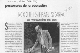 Roque Esteban Scarpa  [artículo] Juan Antonio Massone