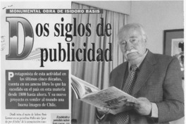 Dos siglos de publicidad  [artículo] Enrique Inostroza Romero
