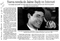Nueva novela de Jaime Bayly en Internet  [artículo]
