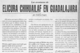 Elicura Chihuilaf en Guadalajara  [artículo] Andrea Lagos
