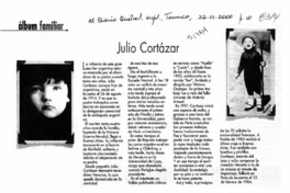 Julio Cortázar  [artículo]