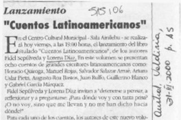 "Cuentos latinoamericanos"  [artículo]
