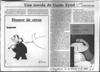 Una Novela de Guido Eytel  [artículo] Marino Muñoz Lagos