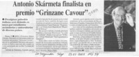 Antonio Skármeta finalista en premio "Grinzane Cavour"  [artículo]