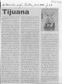 Tijuana  [artículo]