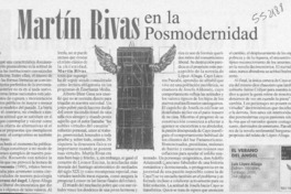 Martín Rivas en la posmodernidad  [artículo] José Promis