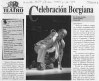 Celebración Borgiana  [artículo] Italo Passalacqua C.