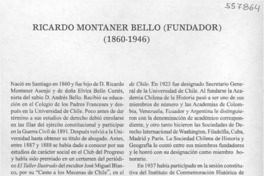 Ricardo Montaner Bello (Fundador)  [artículo]