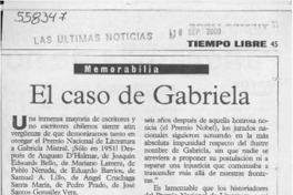 El Caso de Gabriela  [artículo]