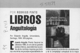 Anguitología  [artículo] Rodrigo Pinto