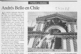 Andrés Bello en Chile
