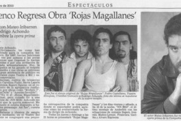 Con nuevo elenco regresa obra "Rojas Magallanes"