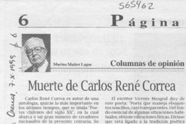 Muerte de Carlos René Correa