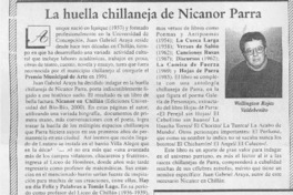 La huella chillaneja de Nicanor Parra