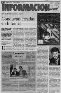 Conductas erradas en Internet  [artículo] Andrea Silva Villalobos