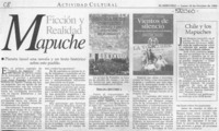 Ficción y realidad Mapuche  [artículo]