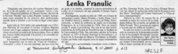 Lenka Franulic  [artículo] Ketty Farandato Politis