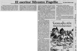 El escritor Silvestre Fugellie  [artículo] Marino Muñoz Lagos
