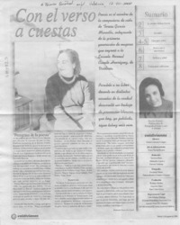 Con el verso a cuestas  [artículo] Marianela Zapata Rodríguez