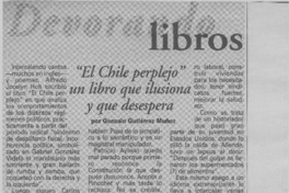 "El Chile perplejo" un libro que ilusiona y que desespera  [artículo] Gonzalo Gutiérrez Muñoz