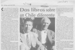 Dos libros sobre un Chile diferente  [artículo] Jaime Valdivieso