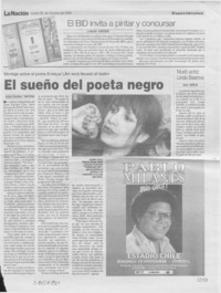 El sueño del poeta negro  [artículo] Andrea González