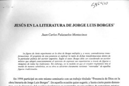 Jesús en la literatura de Jorge Luis Borges