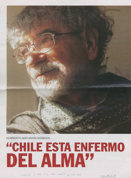 "Chile está enfermo del alma"  [artículo] María Cristina Jurado