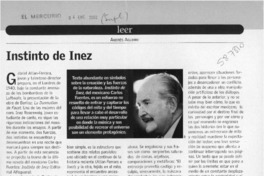Instinto de Inez  [artículo] Andrés Aguirre