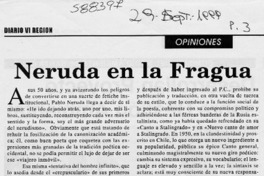 Neruda en la Fragua  [artículo] Manuel Ramírez Calderón