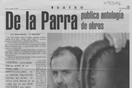 De la Parra publica antología de obras  [artículo] Ximena Villanueva