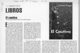 El cautivo  [artículo] Rodrigo Pinto
