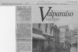 Valparaíso siempre  [artículo]