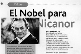 El Nobel para Nicanor  [artículo]