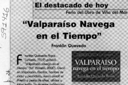 Valparaíso navega en el tiempo  [artículo] Gabriel Castro Rodríguez