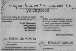 Pablo de Rokha  [artículo] Hernán Navarrete Rojas