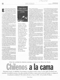 Chilenos a la cama  [artículo] Beatriz Burgos