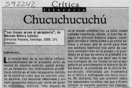 Chucuchucuchú  [artículo] Javier Aspurúa