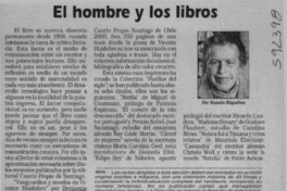 El hombre y los libros  [artículo] Ramón Riquelme