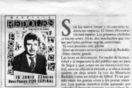 Don Mauricio Redolés de Shile  [artículo] Julio César Rodríguez
