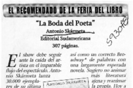 "La boda del poeta"  [artículo] Gabriel Castro Rodríguez