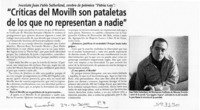 "Críticas del Movilh son pataletas de los que no representan a nadie"  [artículo]