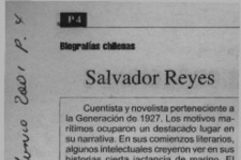 Salvador Reyes  [artículo]