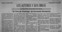 "El csne de Chalinga" de Fernando Emmerich