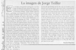 La imagen de Jorge Teillier  [artículo] Ramón Riquelme
