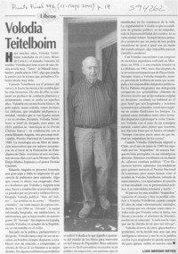 Volodia Teitelboim  [artículo] Luis Merino Reyes