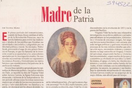 Madre de la Patria  [artículo] Valeria Maino