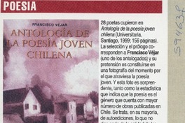Antología de la poesía joven chilena  [artículo]